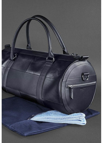 Кожаная сумка Harper темно-синяя краст BlankNote (348359272)