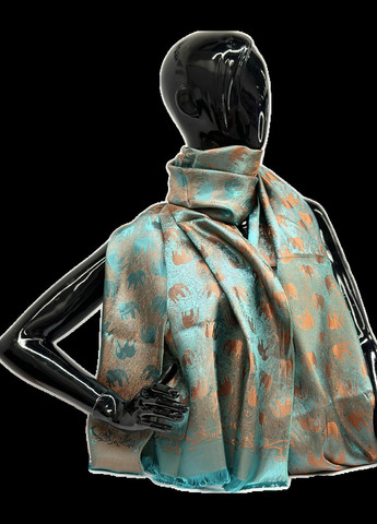 Женский шарф палантин fashion (100% шелк 170х70см) Loft (292564228)