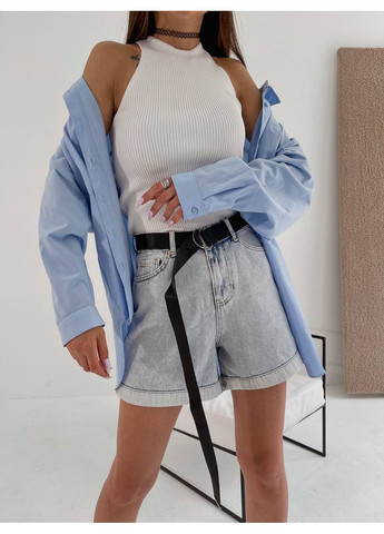 Джинсові шорти з поясом Україна (349821653)