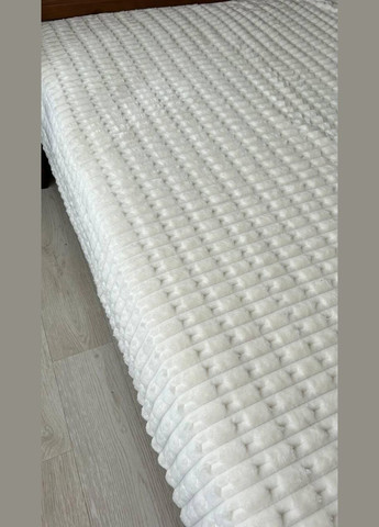 Плед микрофибра 180х200 Молочный (П4К-Mpled001-06) No Brand (306633401)