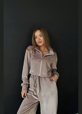 Жіночий легкий костюм на блискавці Fashion (333036802)