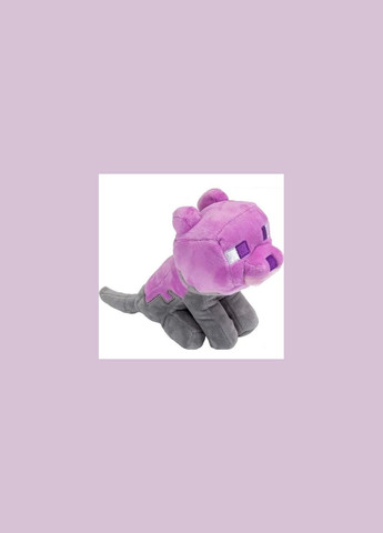 М'яка іграшка Minecraft Dyed Cat оцелот фіолетовий сидить No Brand (285792256)