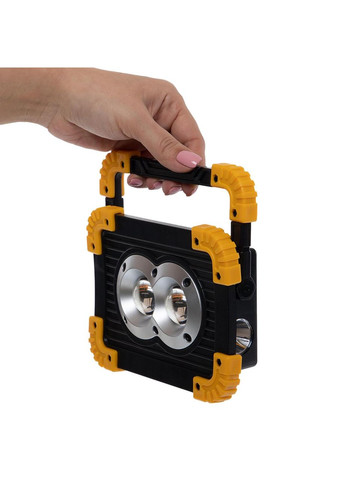 Прожектор светодиодный LL802 20W COB LED с функцией Power Bank фонарь переносной аккумуляторный Mhz (299767002)