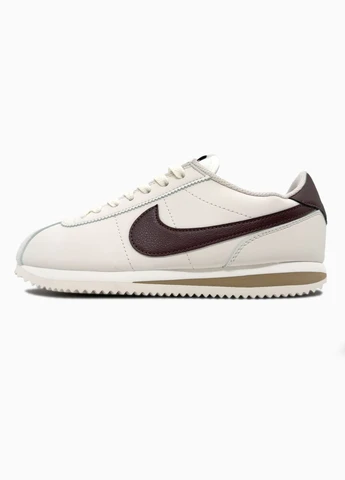 Кроссовки женские Nike Cortez Beige Brown | Найк Кортез бежевые No Brand бежевые демисезоны (342080212)