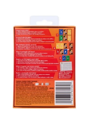 Настольная игра УНО Зеро (UNO Zero) Mattel (367735952)