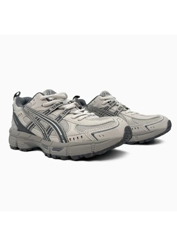 Сірі кросівки чоловічі asics gel-kahana 8 sp beige/grey асікс гель кахано 8 сірі демісезон No Brand
