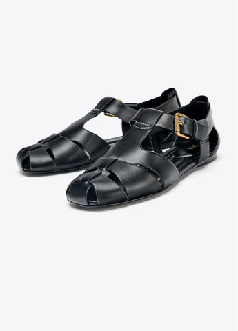 Черные босоножки Zara