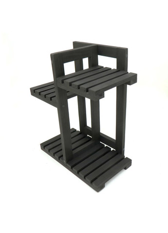 Підставка для квітів з дерева Келуш 2 венге (ЦВТ-206012) No Brand (328227851)