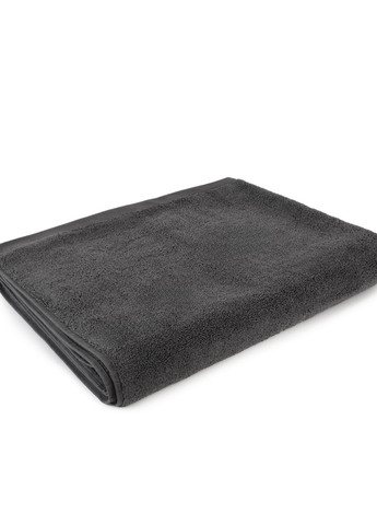 Рушник "Ніжність" 70x140 см MVM однотонний темно-сірий