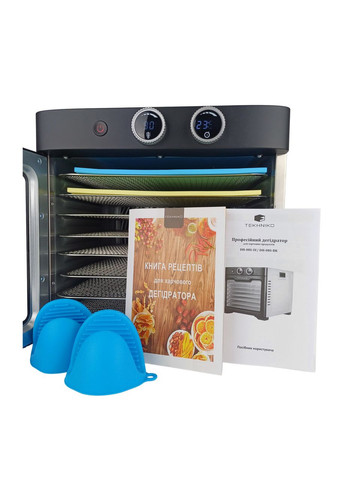 Дегидратор профессиональный DH-08S-BK (8 лотков) Tekhniko (304029184)