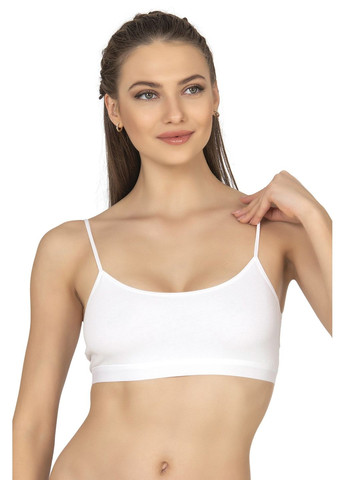 Женский хлопковый топ на тонкой бретельке Ozkan (333829071)