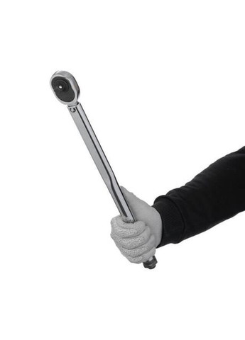 Динамометричний ключ 1/2" 28-210 Нм з Cr-V сталі з перехідником 3/8" Intertool (366217772)