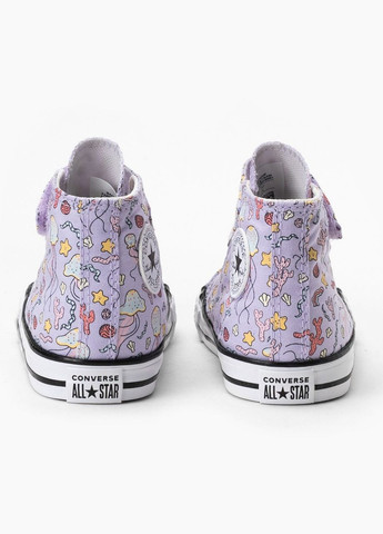 Фіолетові кеди Converse