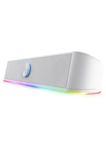 Акустическая система GXT 619 Thorne Саундбар, USB/AUX, RGB, белый (25110_TRUST) Trust (393534603)