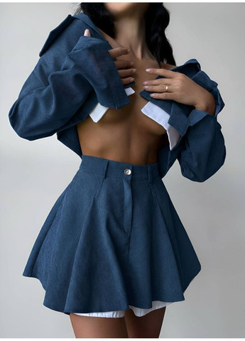 Жіночий костюм з мікровельвету Osoblyva (311228367)