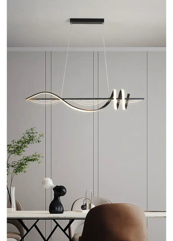 Світлодіодна люстра Меч PJ910 (100см) Чорна No Brand (331640516)