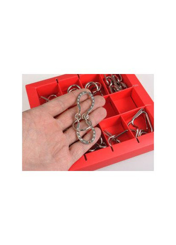 Набор головоломок 10 Metall Puzzles 3D Puzzle 473358, 10 головоломок Eureka (365250210)