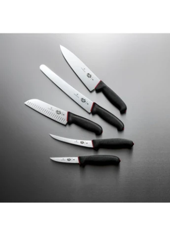 Ніж кухонний, побутовий Dual Grip Sticking (лезо: 140мм), чорний 5.5603.14D Victorinox (396848124)