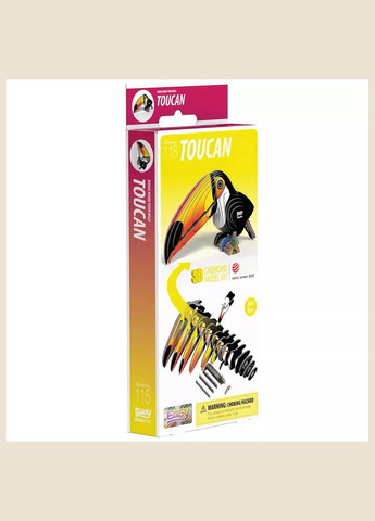 Збірна 3D модель Зоопарк Тукан (XEG-115) Eugy (333251943)