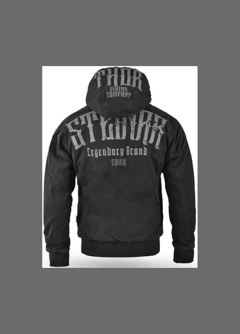 Черная демисезонная куртка kongeorn black Thor Steinar