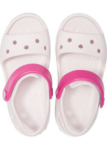 Розовые повседневные сандалии crocband sandal 1-32.5-20.5 см ballerina pink 12856 Crocs