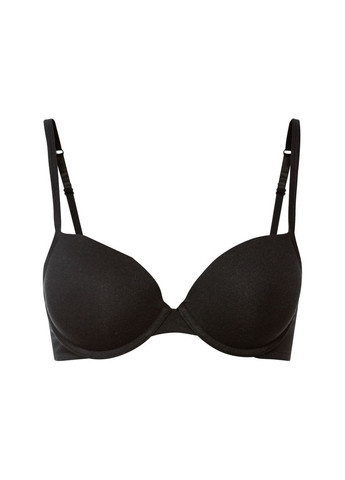 Комбінований бюстгальтер набір 2 шт. бавовняні для жінки lycra® 404418-н чорно-білий Esmara бавовна, поліестер, трикотаж, еластан