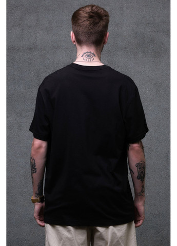 Чорна оверсайз футболка great Without