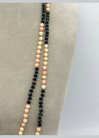 Бусы коралл и чешское стекло 118 см No Brand (322007160)