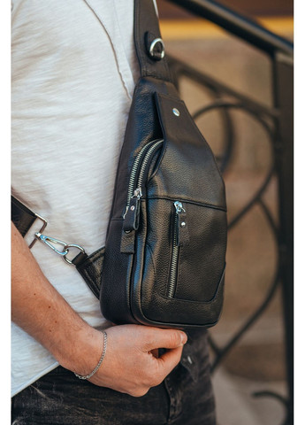 Кожаная мужская сумка-слинг Tiding Bag (289456614)