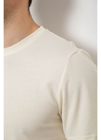 Кремова футболка чоловіча однотонна,, 238r155 Annabelle