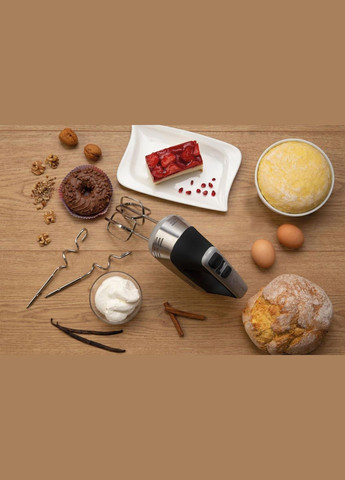 Миксер ручной 500Вт, насадки4 венчика, турборежим, черный Gorenje (316152731)