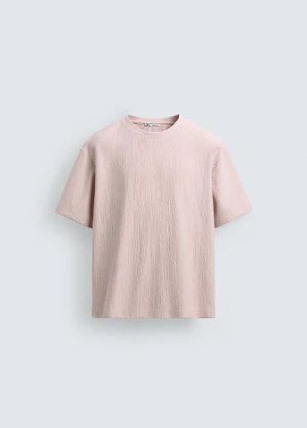 Розовая футболка Zara