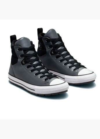 Сірі кеди чоловічі chuck taylor all star berkshire boot iron grey a00720c Converse