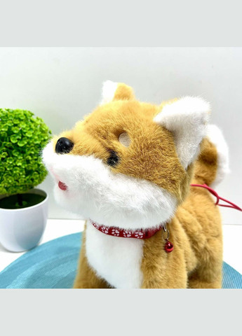 Собачка интерактивная на пульту сенсорная ходит машет хвостом лает Коричнева (933-158Е) No Brand (321971008)