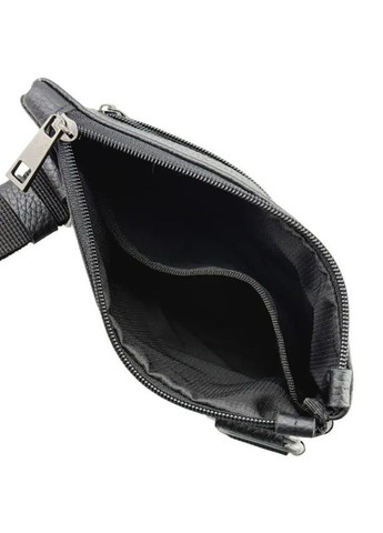 Мужская текстильная сумка с кожаными вставками через плечо, материал Кордура, цвета черный мультикам. El.Club 8010523 (370286718)