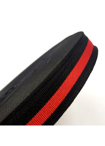 Чорна лампасна репсова стрічка (тасьма) 2 см. На відріз кратно 1 м. Plus-plus (354799327)