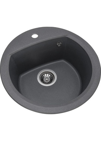 Мийка кухонна RONDA grafito з сифоном (m484487) GRANADO RONDA grafito з сифоном (470*490mm.) (372958291)