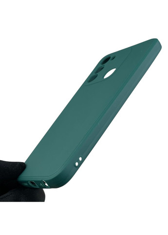 Чехол для Spark Go 2022 (KG5m) с квадратными гранями с защитой камеры на техно спарк го 2022 зелёный Tecno (366390799)