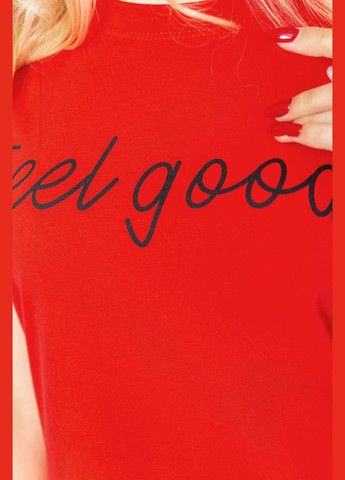 Футболка женская с принтом, цвет черный, Ager - (269342395)