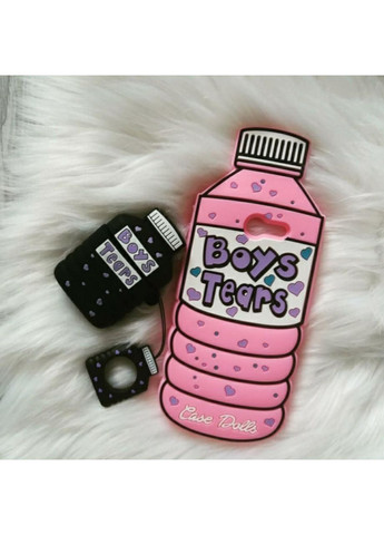 Чохол для навушників AirPods 1, 2 Boys Tears чорний + брелок Trends Airpods 1/2 (360897116)