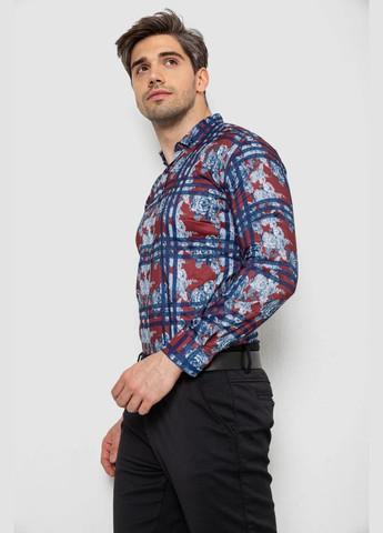 Бордовая рубашка Ager