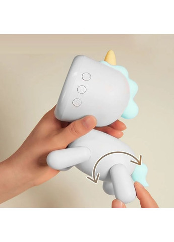 Дитячий будильник Единоріг світлодіодний нічник з цифровим дисплеєм, 6 мелодій та таймер XR-MM-C2305 No Brand (358936292)