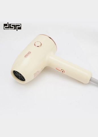 Фен для волос 30312 1200 Вт дорожный с холодной обдувкой Желтый DSP (364275828)