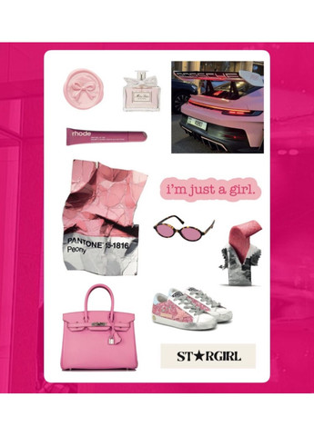 3D Об'ємні наліпки PINK MOOD Набір 11шт Stiker Pack наклейки стікери на телефон ноутбук смартфон iPhone Samsung Xiaomi Pixel Smart (369388085)