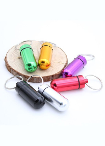 Брелок-таблетница водонепроницаемый No Brand (318359440)