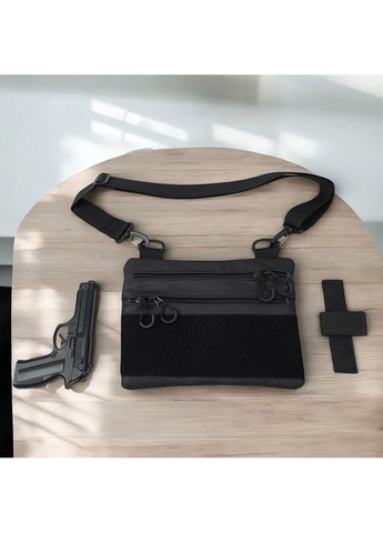 Мужская сумка кобура из натуральной кожи, для скрытого ношения с кобурой, мужской мессенджер No Brand (372017447)