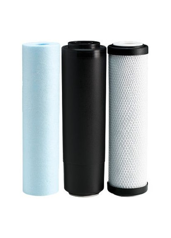 Улучшенный комплект картриджей 1-2-3 для фильтров обратного осмоса (CHV3ECO) Ecosoft (322505031)