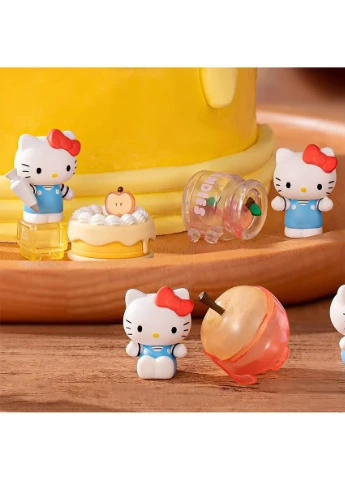 Фигурка Hello Kitty 5 см поливинилхлорид яблочная POP TOP (389581723)