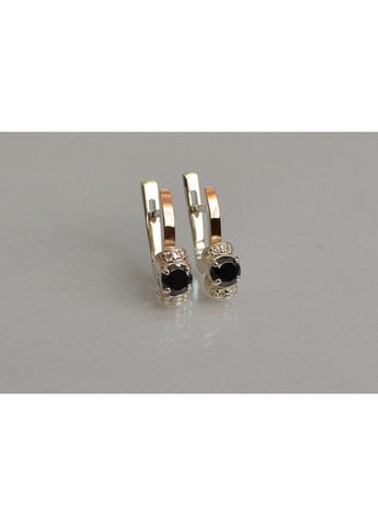 Срібні сережки з золотом Silver Style (367112598)