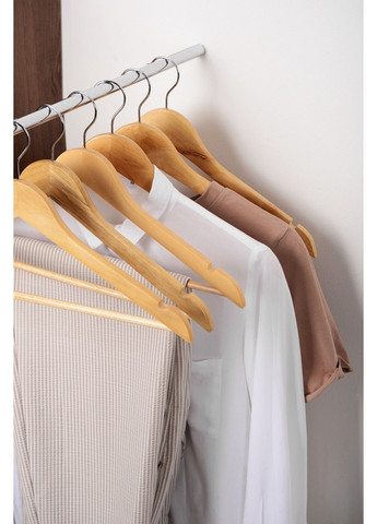 Вешалка RE05210 д/ед. дерево 44.5х23х1,2 см (6 шт) (6792299) IDEA HOME (365276538)